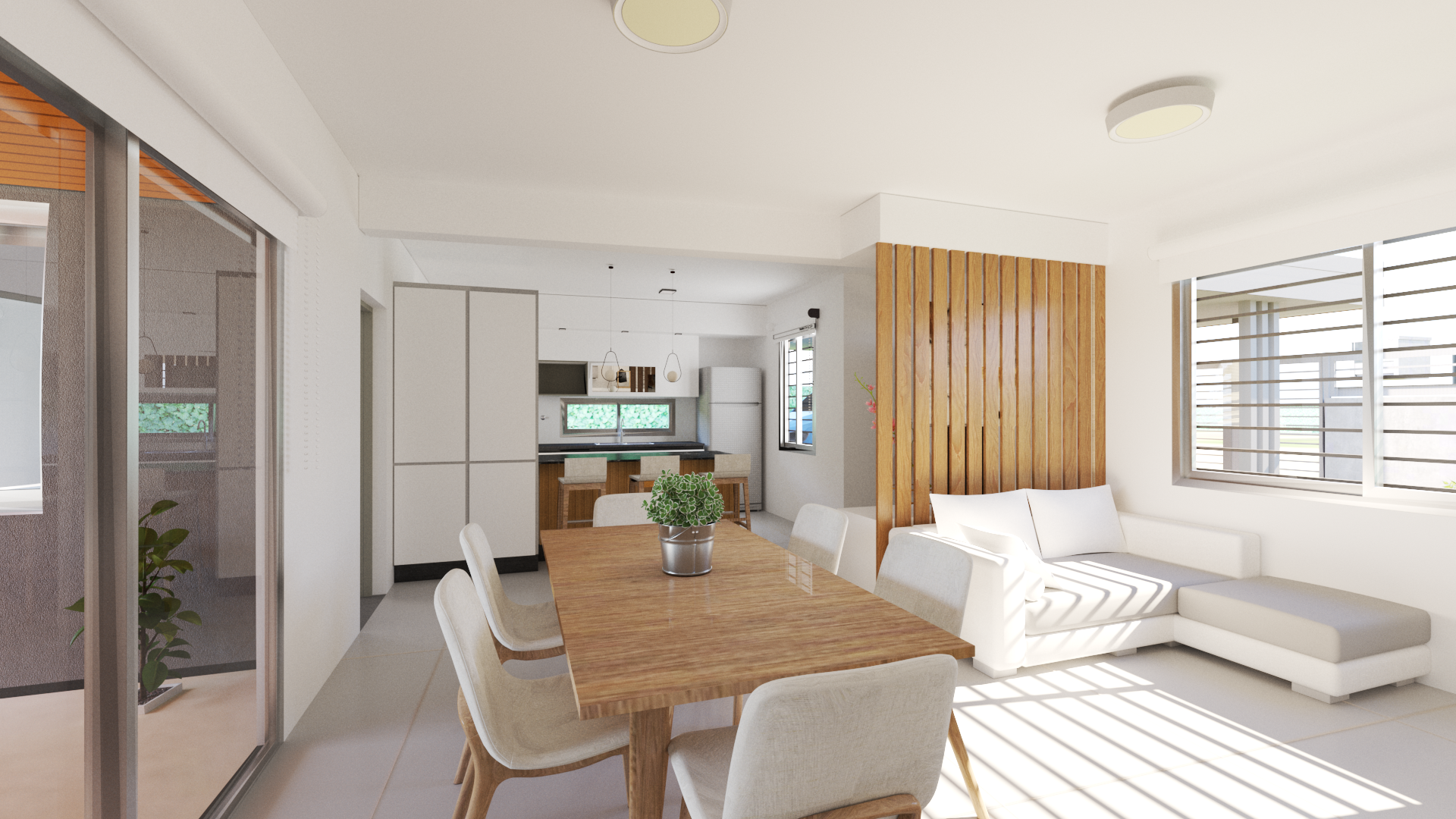 Casa Litoral render interior